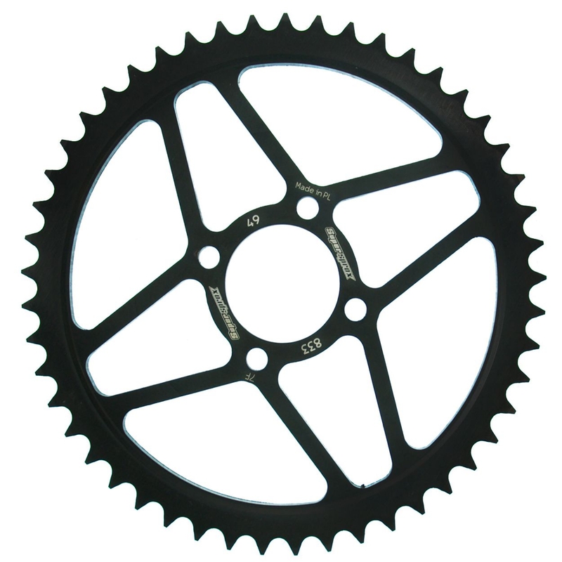 Ketten Rad SUPERSPROX schwarz 49T, 428
