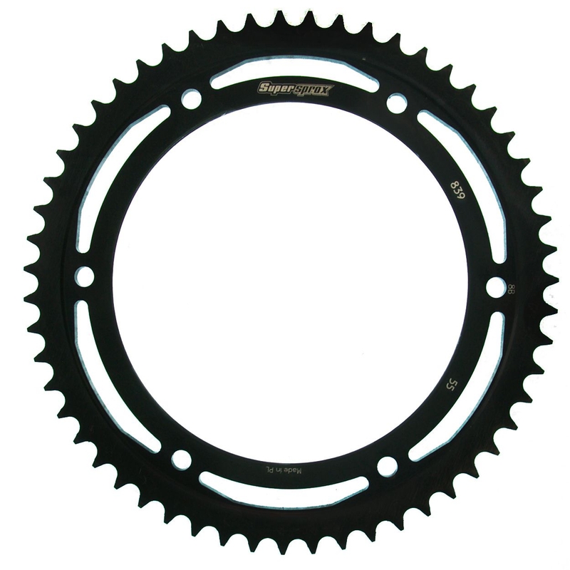 Ketten Rad SUPERSPROX schwarz 55T, 428