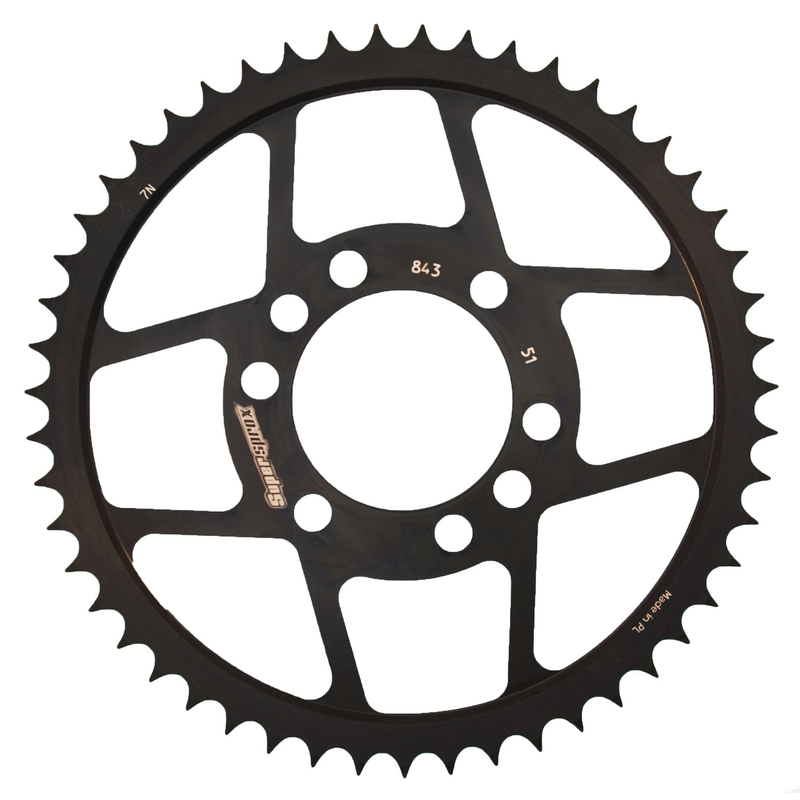 Ketten Rad SUPERSPROX schwarz 51T, 428