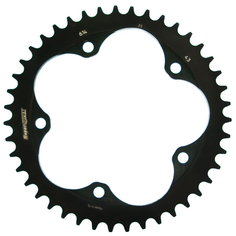 Ketten Rad SUPERSPROX schwarz 43T, 525