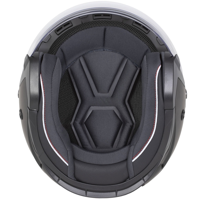 Cassida Reflex 2.0 Safety Jethelm neongelb-rot-grau-reflektierend silber