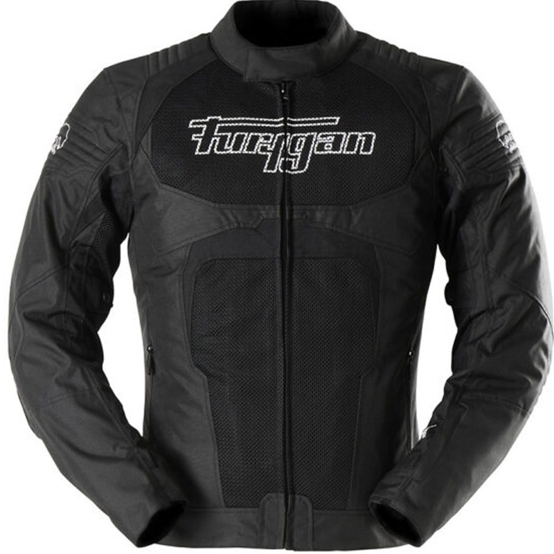 Furygan WB08 Vented + Motorradjacke schwarz-weiß