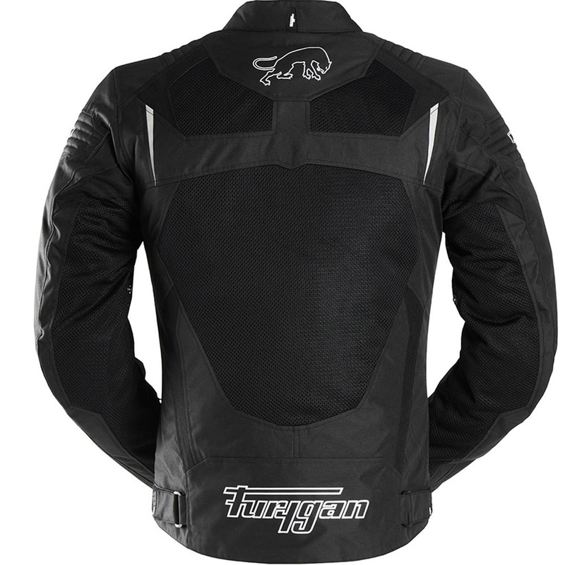 Furygan WB08 Vented + Motorradjacke schwarz-weiß