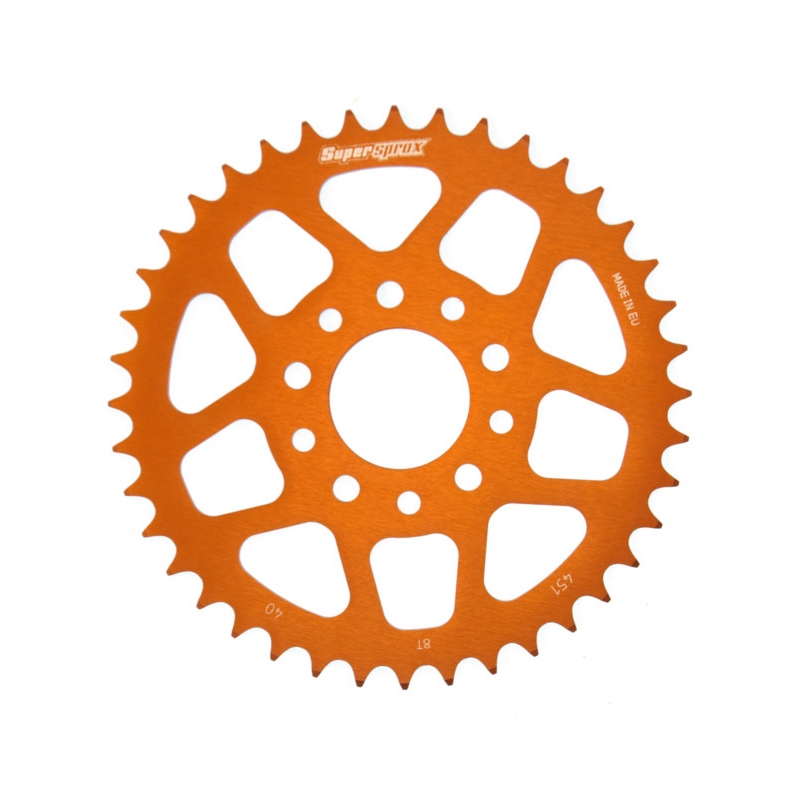 Aluminium-Ketten Rad SUPERSPROX orange 40T, 415
