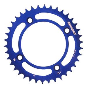 Aluminium-Ketten Rad SUPERSPROX RAL-452:38-BLU blau 38T, 415