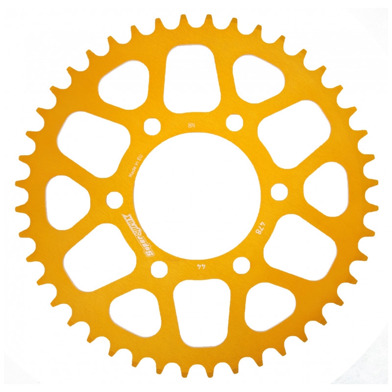 Aluminium-Ketten Rad SUPERSPROX gold 44T, 520
