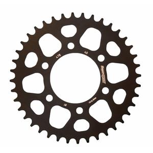 Aluminium-Ketten Rad SUPERSPROX RAL-478:40-BLK schwarz 40T, 520