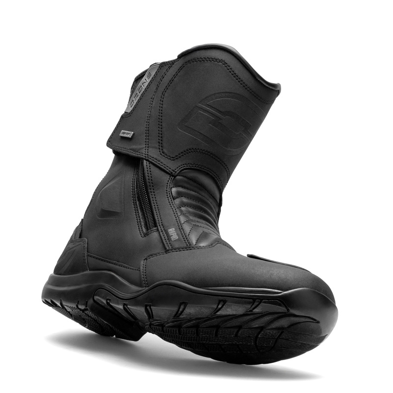 Ozone Rapid Motorradstiefel schwarz matt