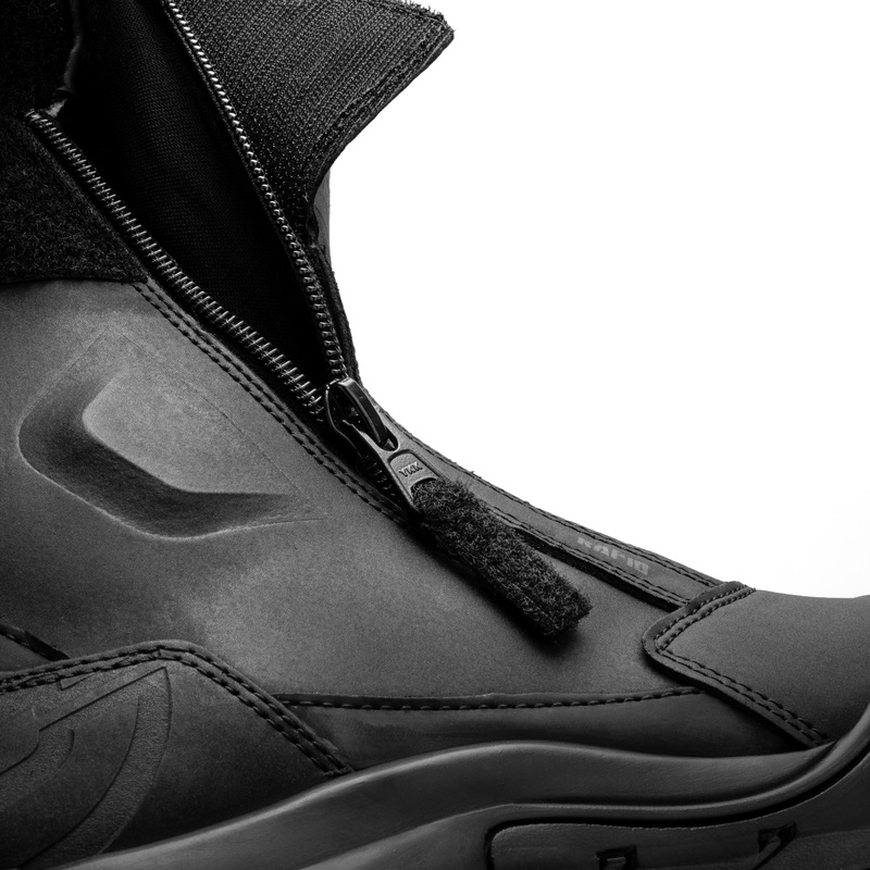 Ozone Rapid Motorradstiefel schwarz matt