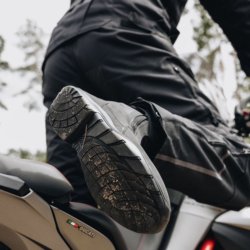 Ozone Rapid Motorradstiefel schwarz matt