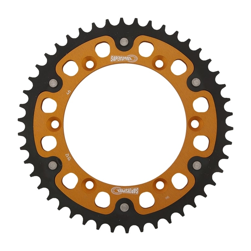 Kettenrad SUPERSPROX STEALTH gold 46T, 520