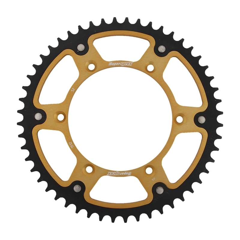 Kettenrad SUPERSPROX STEALTH gold 52T, 520