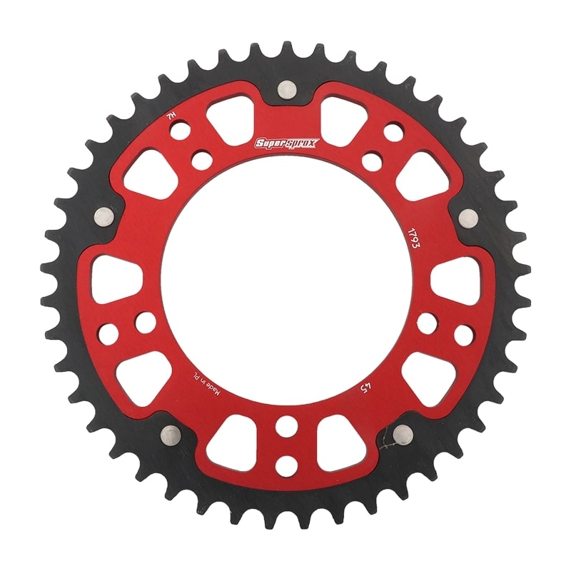 Ketten Rad SUPERSPROX STEALTH rot 45T, 520