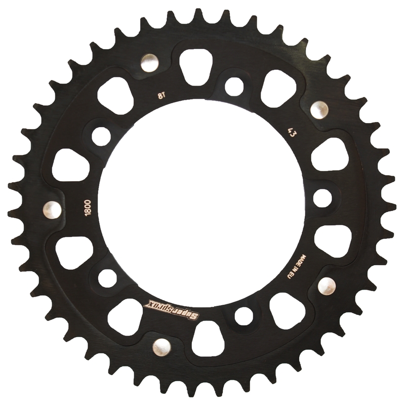 Ketten Rad SUPERSPROX STEALTH schwarz 43T, 530