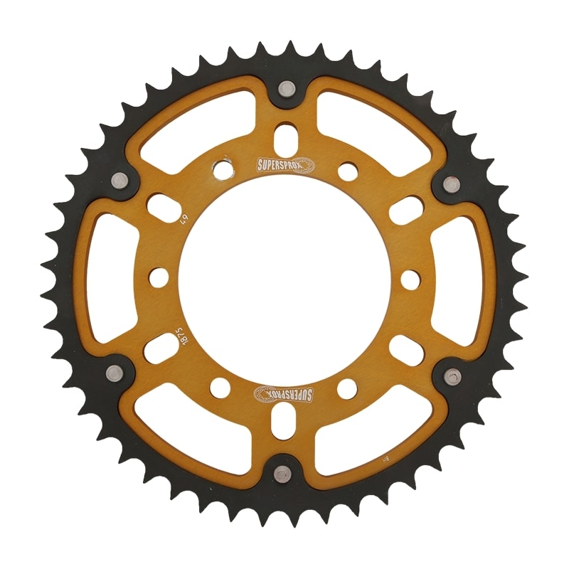 Ketten Rad SUPERSPROX STEALTH gold 49T, 532