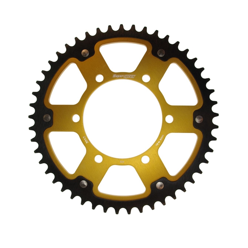 Ketten Rad SUPERSPROX STEALTH gold 49T, 525