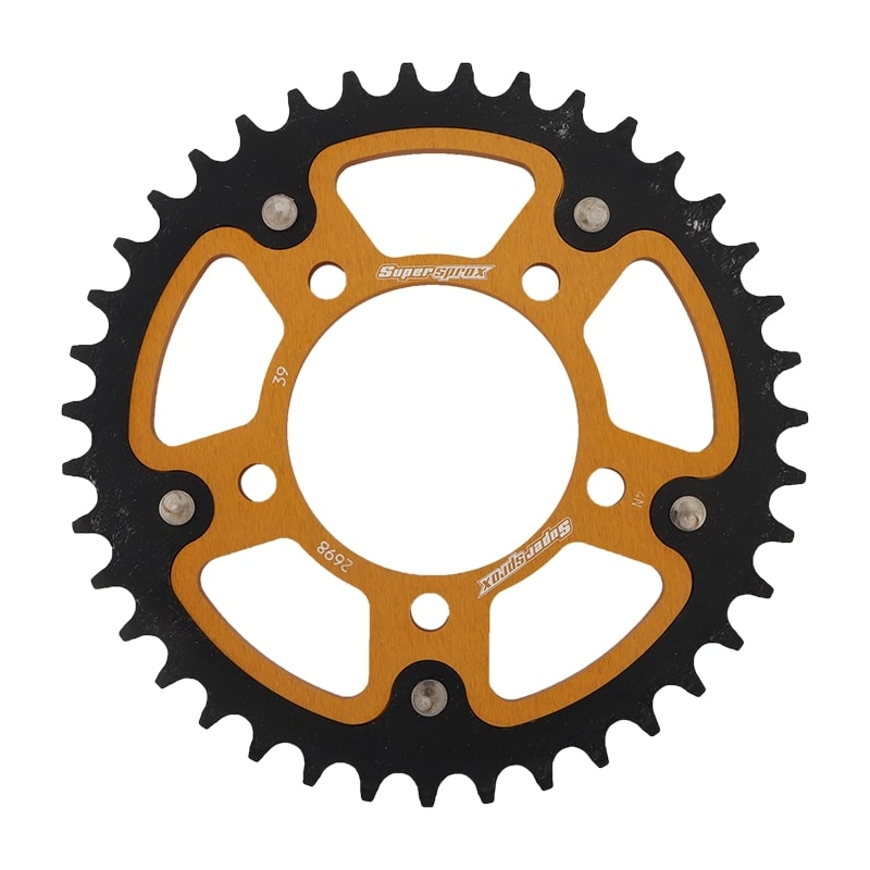 Ketten Rad SUPERSPROX STEALTH gold 39T, 520