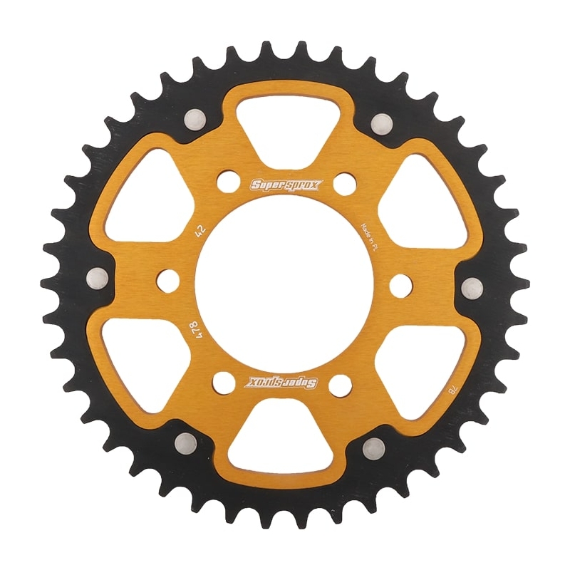 Ketten Rad SUPERSPROX STEALTH gold 42T, 520