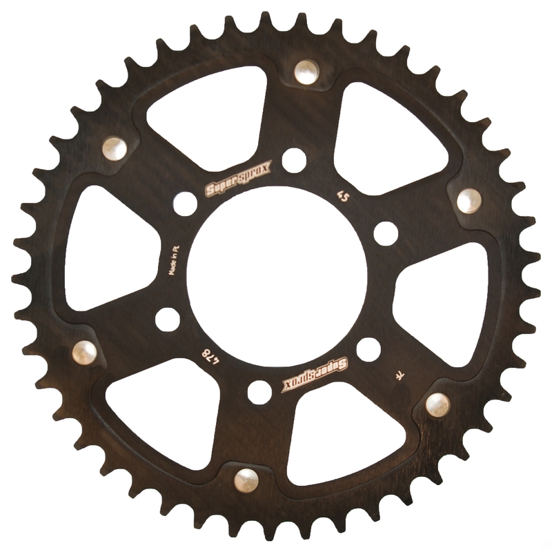 Ketten Rad SUPERSPROX STEALTH schwarz 45T, 520