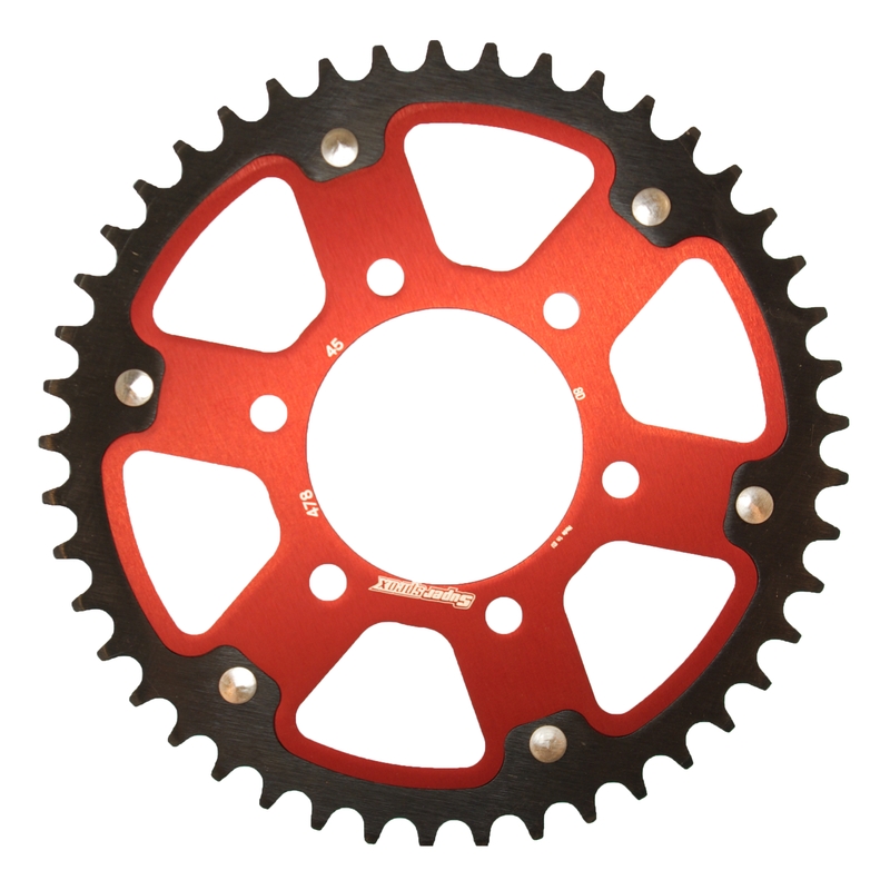 Ketten Rad SUPERSPROX STEALTH rot 45T, 520