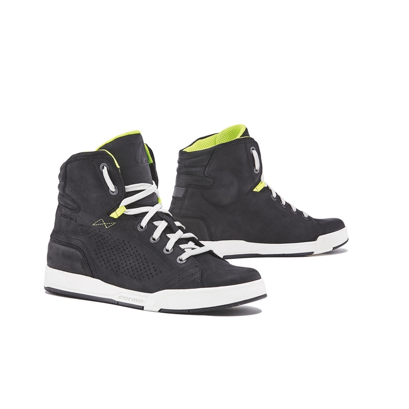 Forma Swift Flow Schwarz und Weiß Motorradstiefel