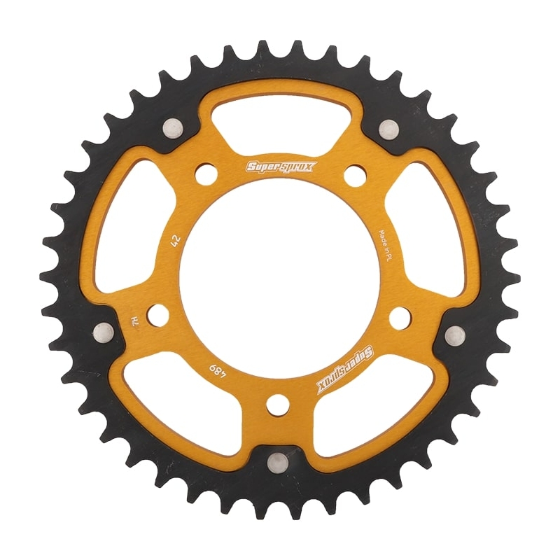 Ketten Rad SUPERSPROX STEALTH gold 42T, 530