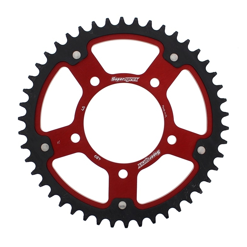 Ketten Rad SUPERSPROX STEALTH rot 46T, 530