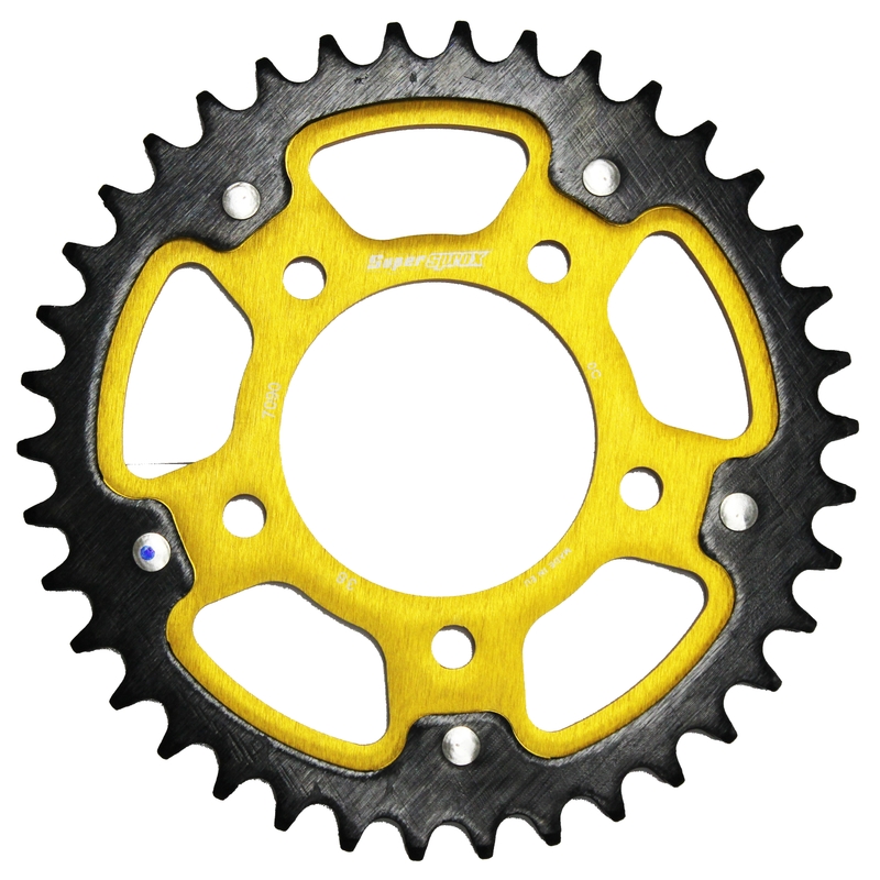 Ketten Rad SUPERSPROX STEALTH gold 38T, 530