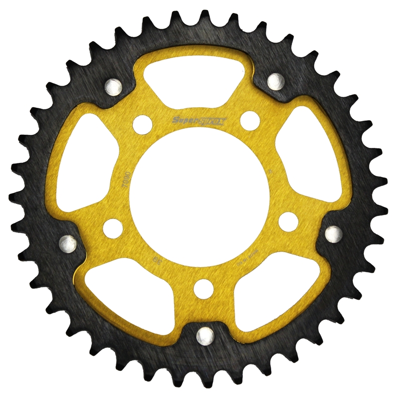 Ketten Rad SUPERSPROX STEALTH gold 39T, 530