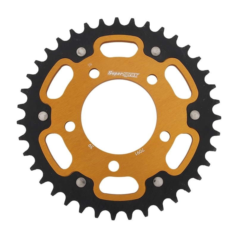 Ketten Rad SUPERSPROX STEALTH gold 39T, 520