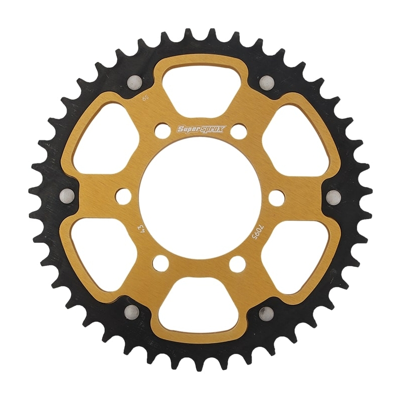 Ketten Rad SUPERSPROX STEALTH gold 43T, 525