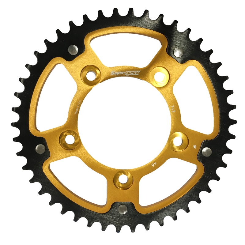 Ketten Rad SUPERSPROX STEALTH gold 46T, 520
