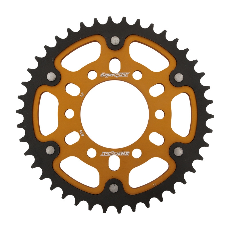 Ketten Rad SUPERSPROX STEALTH gold 42T, 530