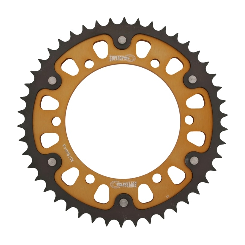 Ketten Rad SUPERSPROX STEALTH gold 46T, 532