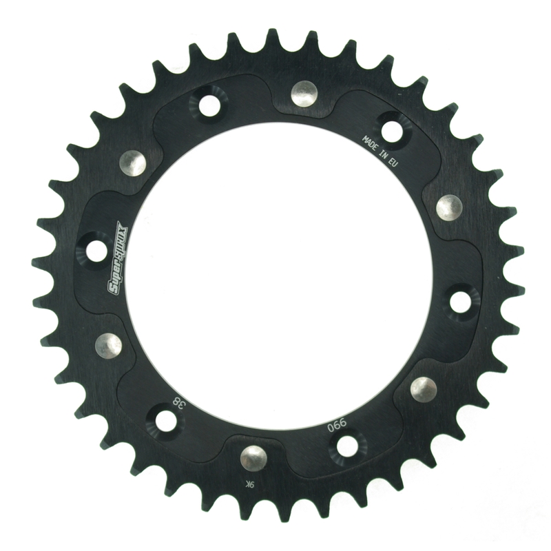 Ketten Rad SUPERSPROX STEALTH schwarz 38T, 520