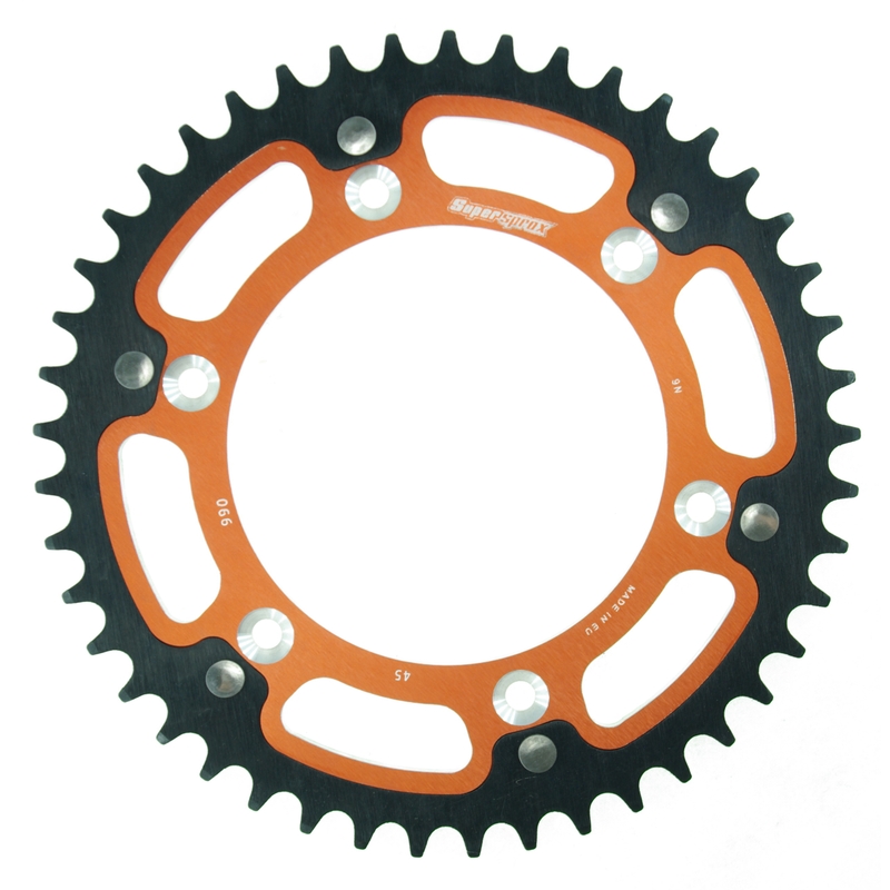 Ketten Rad SUPERSPROX STEALTH orange 45T, 520