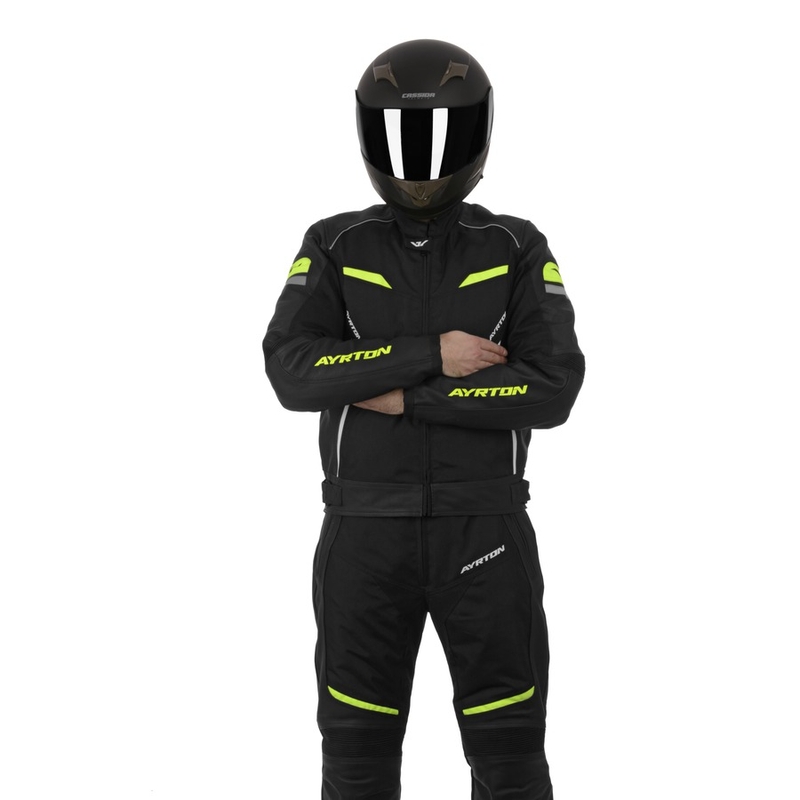 Ayrton Optimus schwarz-fluo gelb Herren Latzhose Ausverkauf