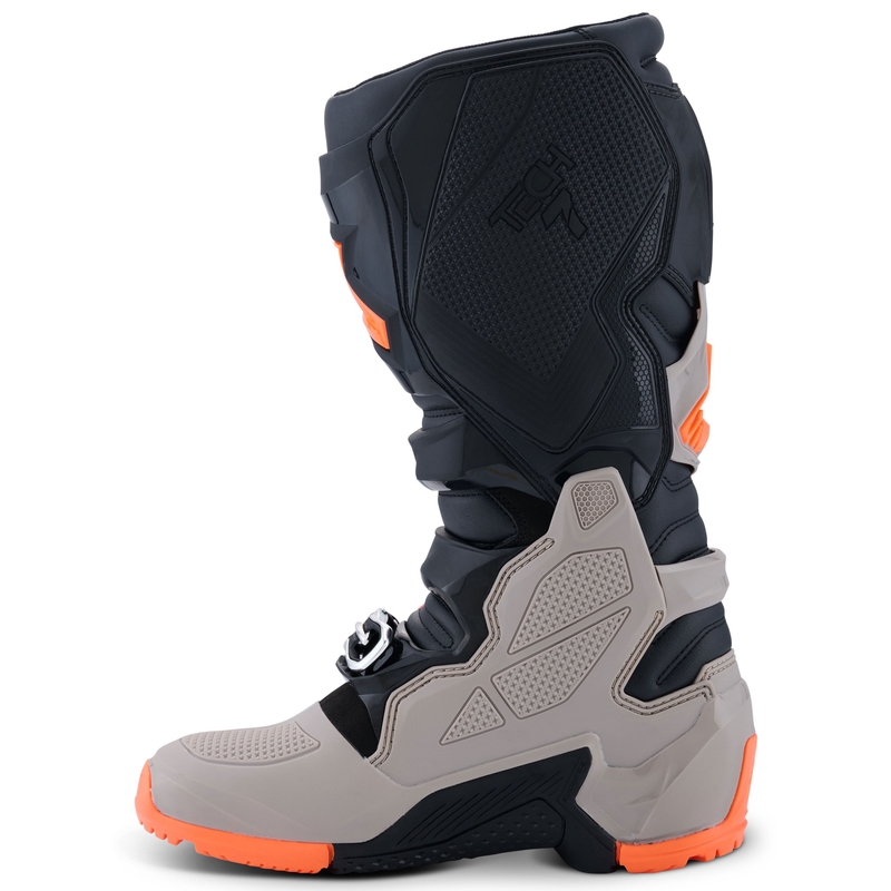 Motorradstiefel Alpinestars Tech 7 Enduro Schwarz-Dunkelgrau-Neonorange