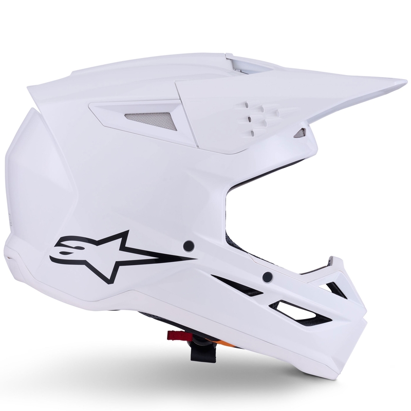 Alpinestars S-M3 Solid Motocrosshelm weiß