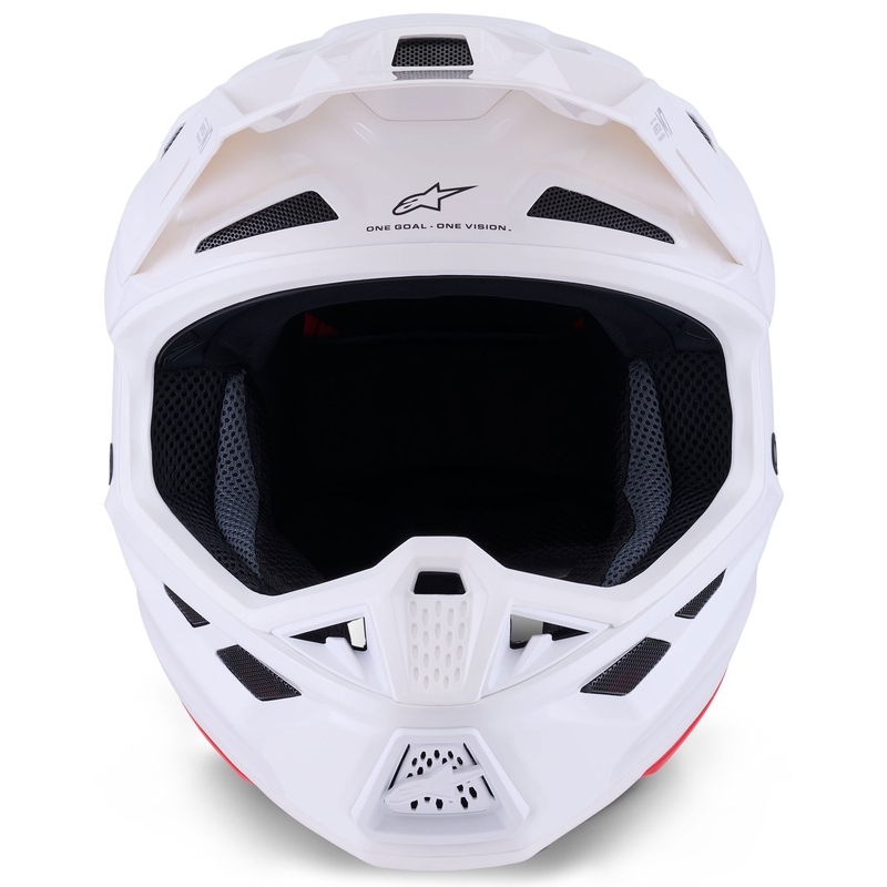 Alpinestars SM7 Solid Motocrosshelm weiß