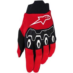 Alpinestars Full Bore V2 Motocross-Handschuhe rot-schwarz-weiß