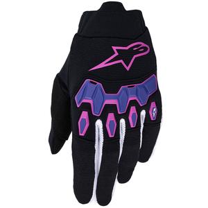 Motocross-Handschuhe Alpinestars Full Bore V2 Lila-Schwarz
