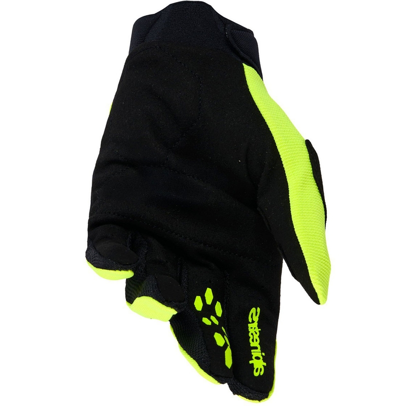 Alpinestars Full Bore V2 Motocross-Handschuhe neongelb-schwarz