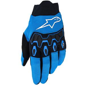 Alpinestars Full Bore V2 Motocross-Handschuhe blau-schwarz