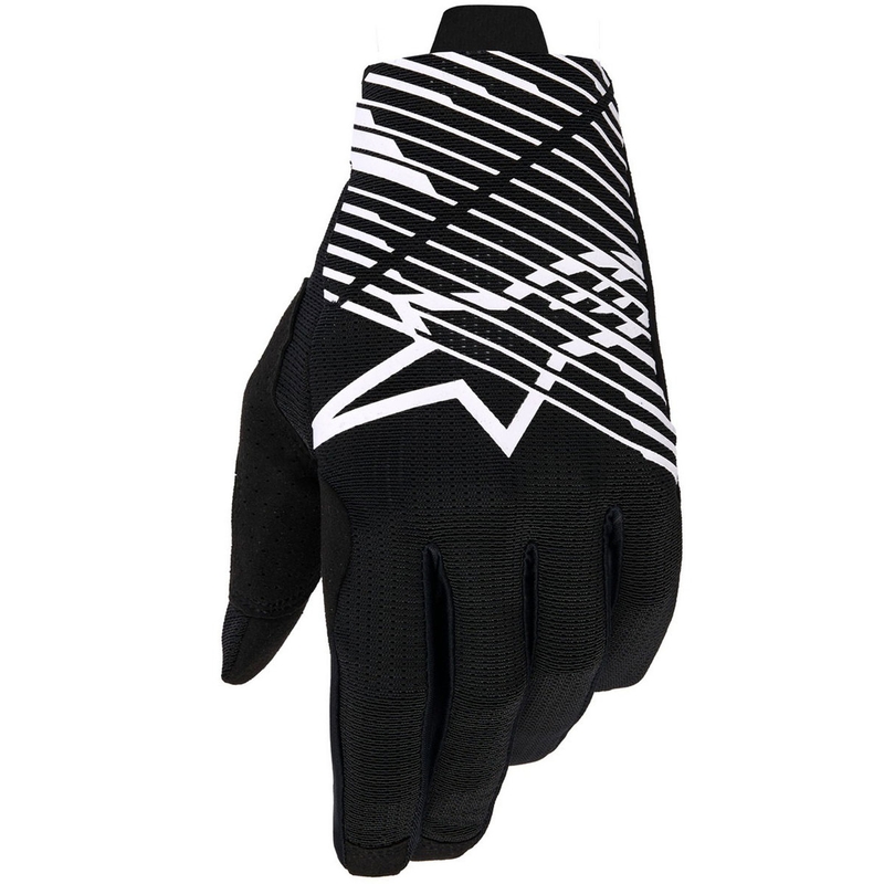 Alpinestars Radar Pro Motocross-Handschuhe schwarz-weiß