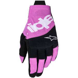 Alpinestars Techstar Motocross-Handschuhe schwarz-hellgrau-lila