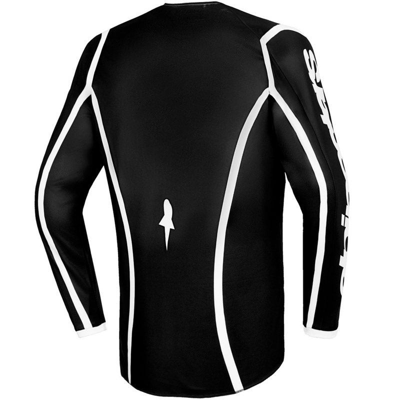 Alpinestars Fluid Apex Motocrosstrikot schwarz-grau