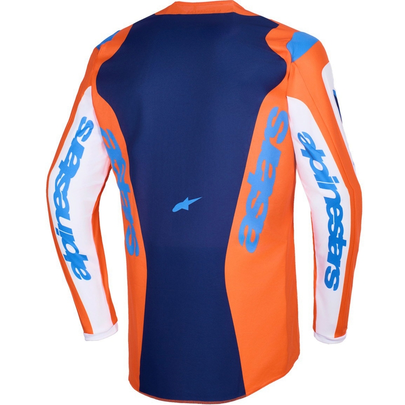 Alpinestars Fluid Grid Motocrosstrikot orange-blau