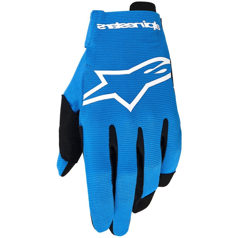 Alpinestars Radar Motocross-Handschuhe blau-weiß