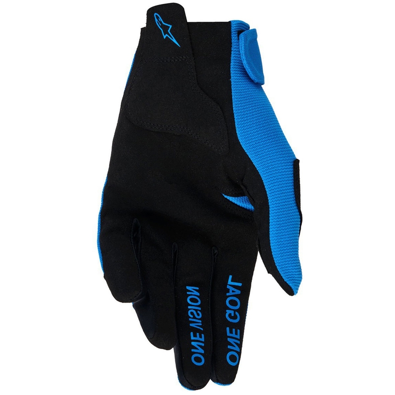 Alpinestars Radar Motocross-Handschuhe blau-weiß
